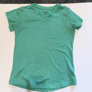 Girls blue shirt // Size 10-12